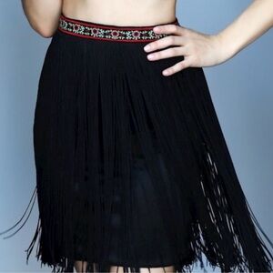 Sherri Hill‎ Fringe Skirt Size 6